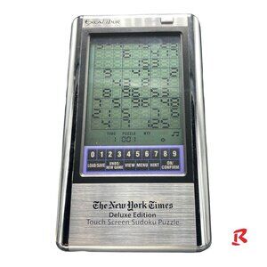 ⚡Excalibur The New York‎ Times Touch Screen Crossword Puzzle Handheld Game⚡